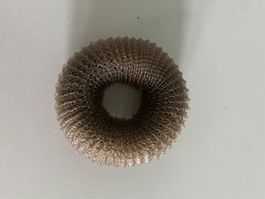 Haardonut/Knotenrolle braun für Dutt