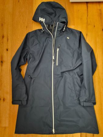 Helly Hansen Regenmantel / Regenjacke dunkelblau Gr. L