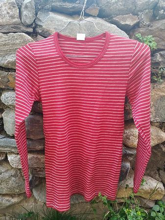 Neue  Langarm Shirts Hocosa 100% Wolle