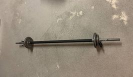 Langhantel mit 6,5kg Gewichten