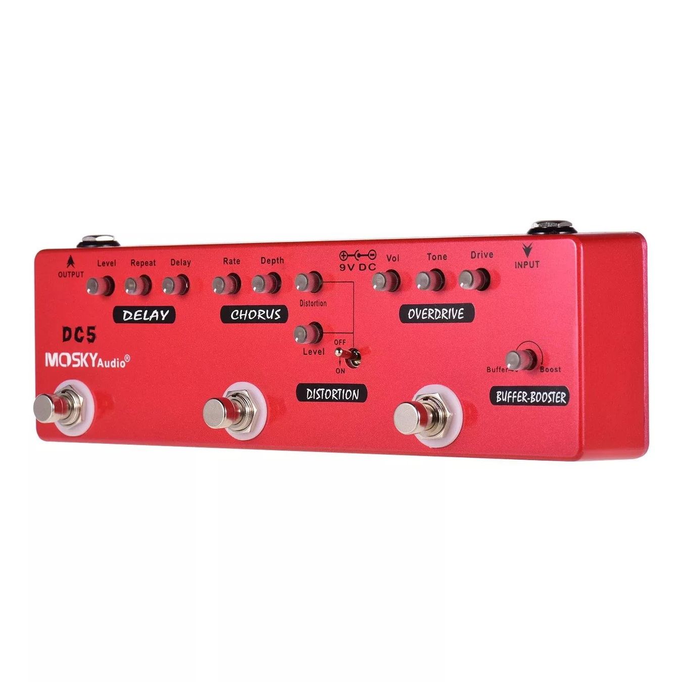 Musikinstrumente: MOSKY DC5 Gitarren-Multi-Effekt-Pedal – Neu und originalverpackt aus Malans GR von BUYBEST-Schweiz 4