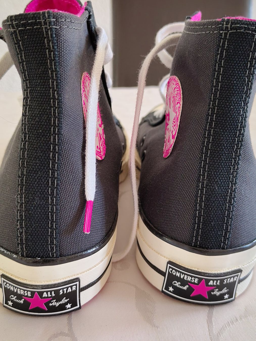 Converse Scarpe da donna: fast neue original Converse schwarz-pink Gr. 42 – Usato da Brüttisellen venduto da kikaninchen79 6