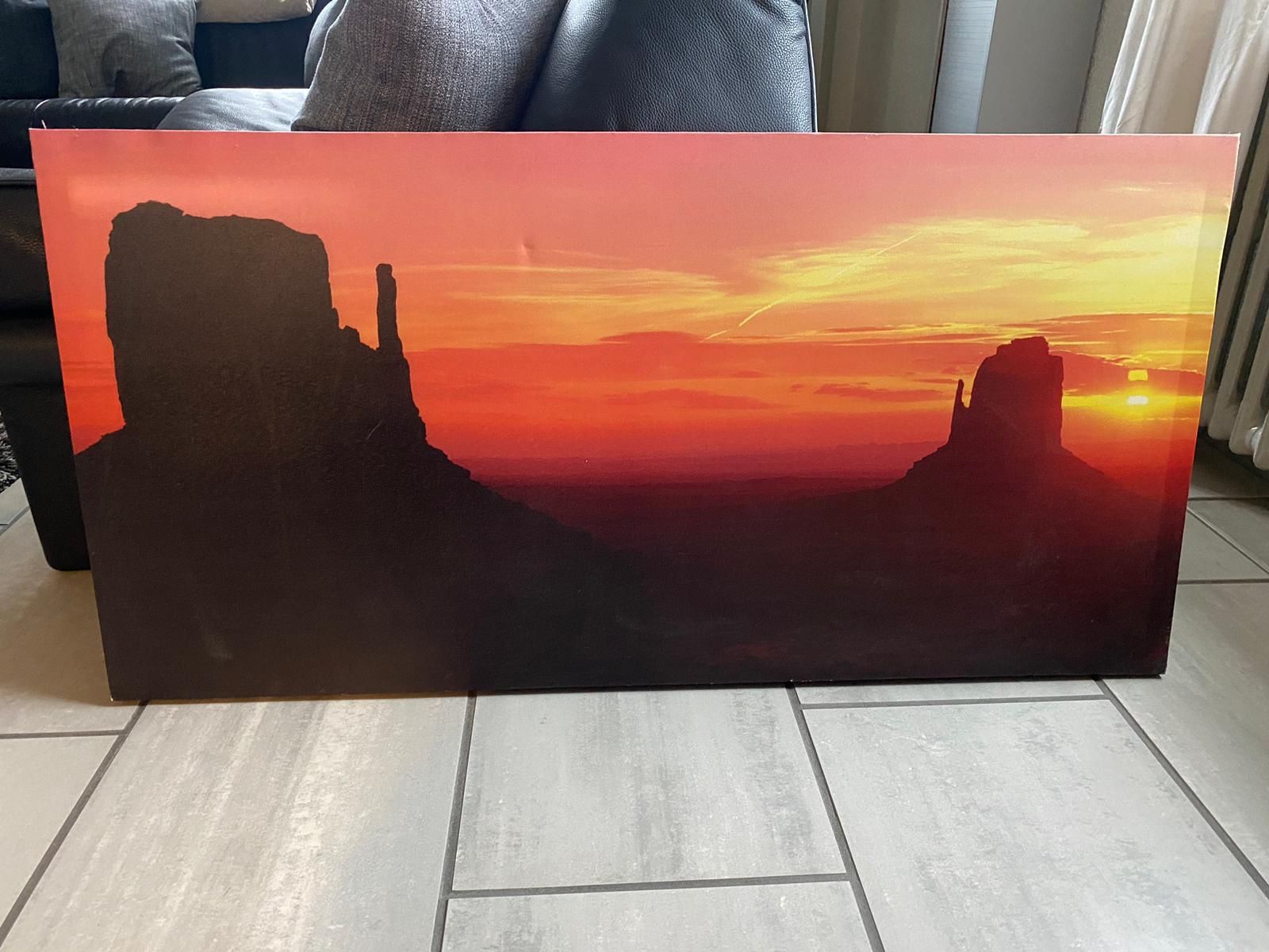 Poster & Bilder: Leinwand-Bild Monument Valley – Gebraucht aus Niedergösgen von 7591