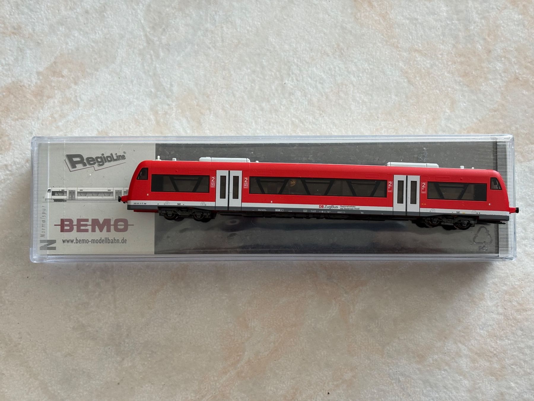 Bemo Modellini di ferrovie: Bemo 9030 901 Diesel RegioShuttle (Zahnrad Messing) – Nuovo (secondo la descrizione) da Hauterive NE venduto da eriamch 2