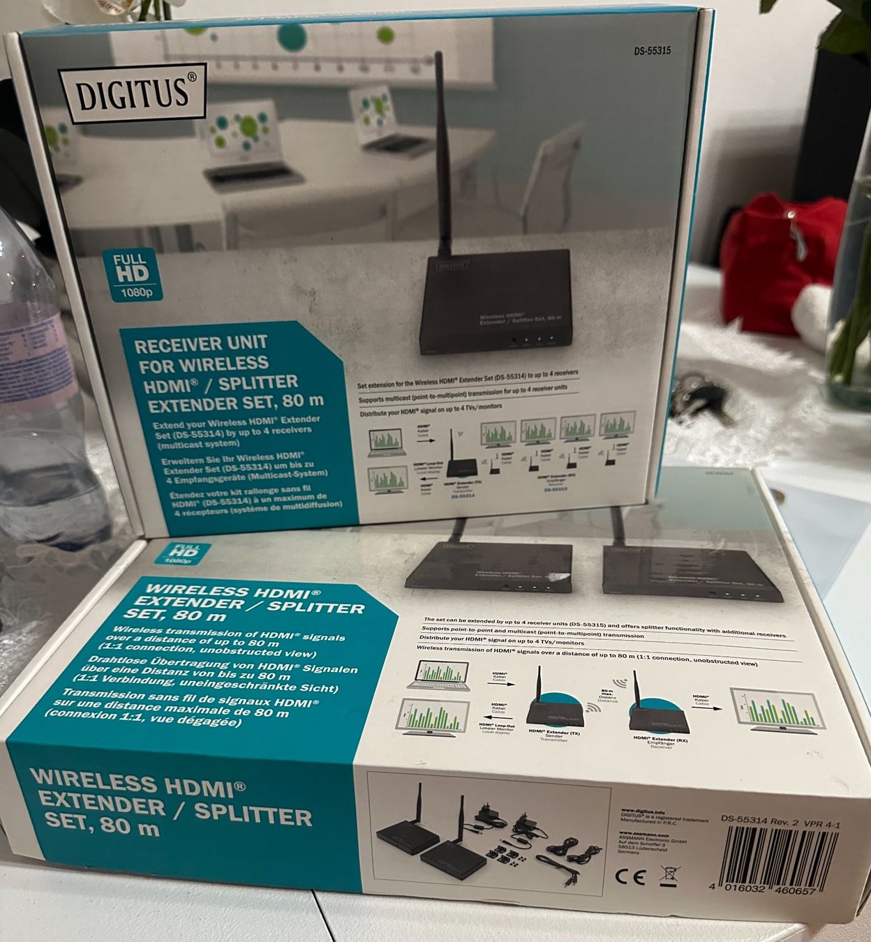 Home Cinema: Wireless HDMI Extender - Splitter DIGITUS – Nuovo (secondo la descrizione) da Riehen venduto da ledaanton 7