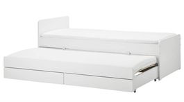 IKEA SLÄKT Bettgestell, Unterbett, Aufbewahrung