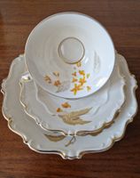 Kaffeegedeck 3-teilig Sorau Carstens Goldrand floral