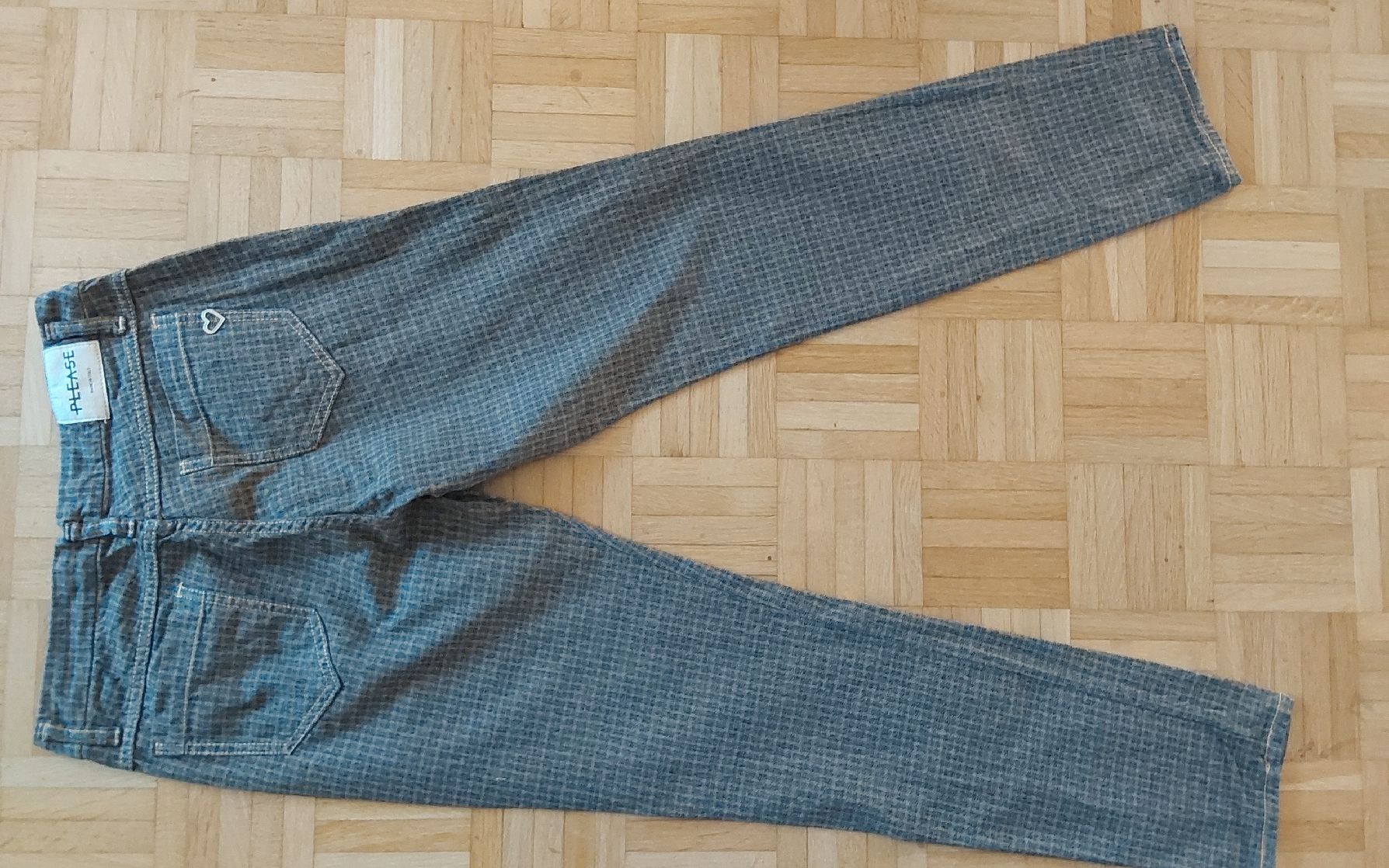 Please Jeans Pantaloni: Hose Please kariert S – Nuovo (secondo la descrizione) da Köniz venduto da scopello12 2
