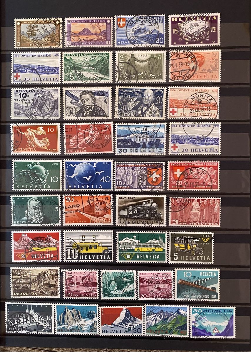 Tutti i francobolli: Timbres - Suisse – Usato da Petit-Lancy venduto da Solcarm