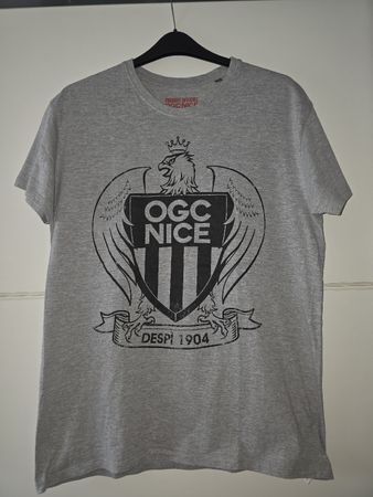 T-shirt OGC Nice officiel gris taille M