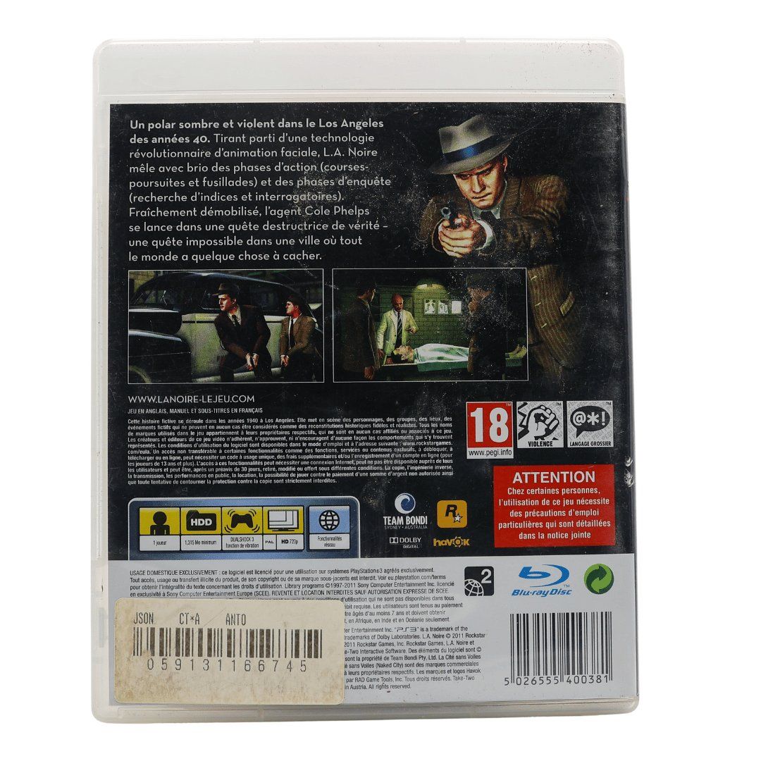 Giochi: L.A. Noire - PS3 – Usato da Paudex venduto da dindeboy 1