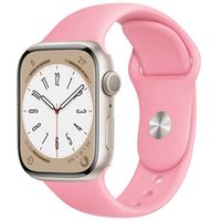 Silikon Armband für Apple Watch 42 / 44 / 45 / 49 mm - Rose