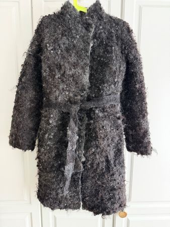 Handgefertigter Wollmantel