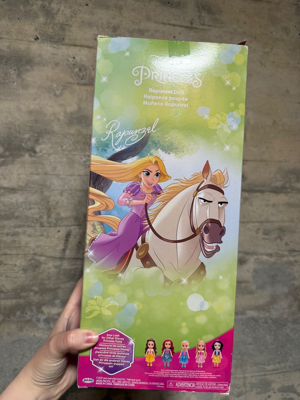 Disney Bambole: Disney Rapunzel Puppe im Originalkarton – Nuovo (secondo la descrizione) da Basel venduto da bsnso 1