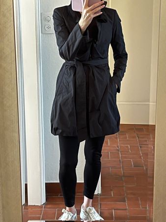 Mantel von Pinko Gr.36 Schwarz - neuwertig