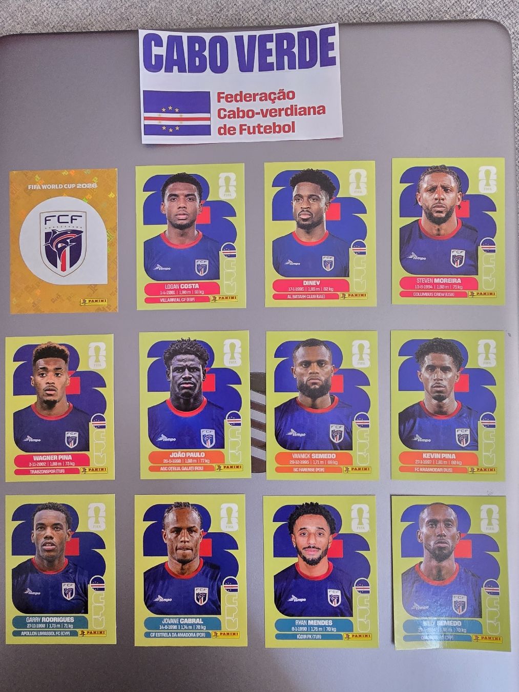 Panini Carte collezionabili: Kap Verde Panini WM 2026 – Nuovo (secondo la descrizione) da Zürich venduto da TutNixCH