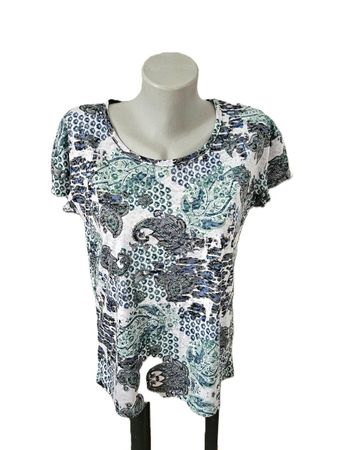 neuw. hippes Shirt mit Paisley Muster Gr. S