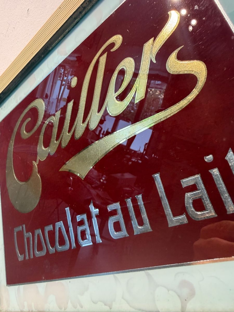 Cailler Ecriteaux: Cailler Schokolade Hinterlas original ab 1.- – D'occasion à Nidau par Nintschgu 1
