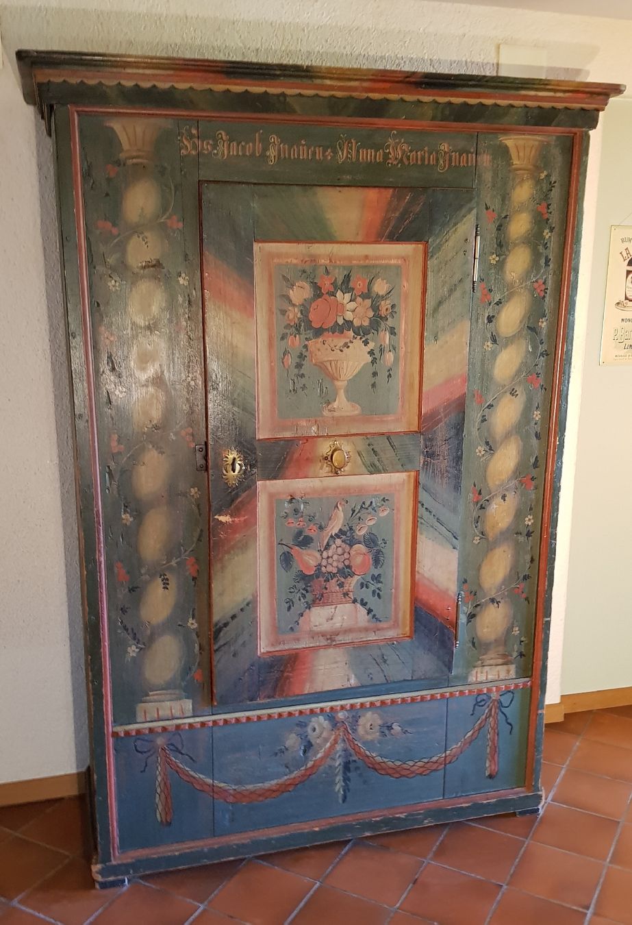 Armadi: Antlker Holzschrank ca. 1840 – Usato da Erlenbach ZH venduto da wem_6f9c
