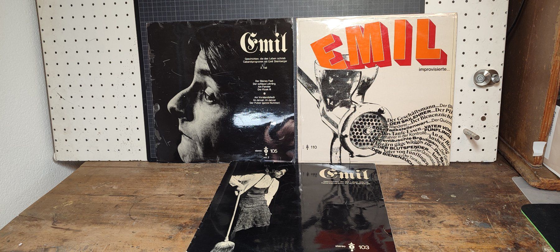 Dischi in vinile: 3 alte Emil Schallplatten – Usato da Gelterkinden venduto da MYSTOREFORYOU4460