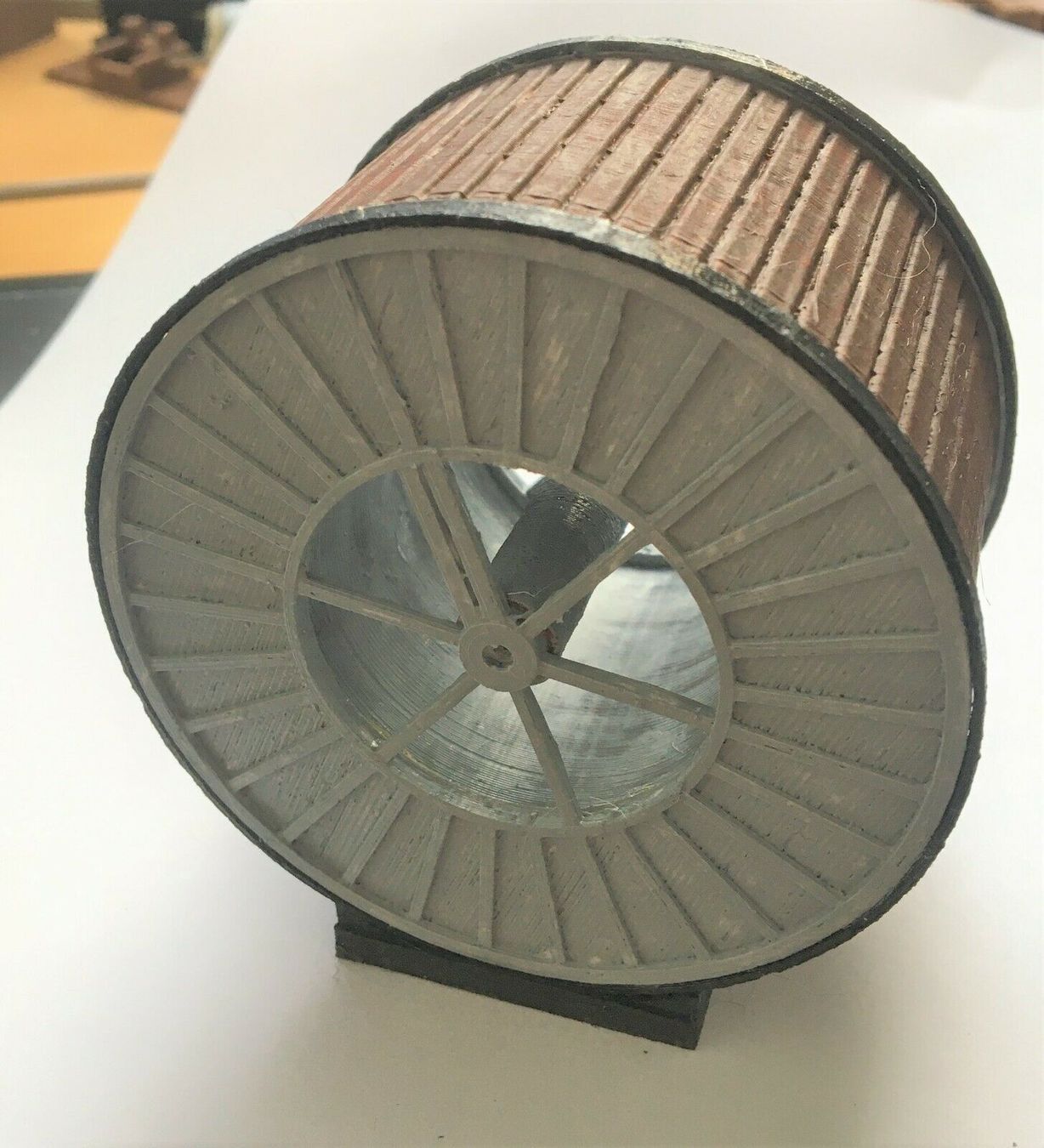 Modelleisenbahnen: Spur 0 Kabelrolle 40t  80x50 mm – Neu (gemäss Beschreibung) aus Gaechlingen von Robinson1