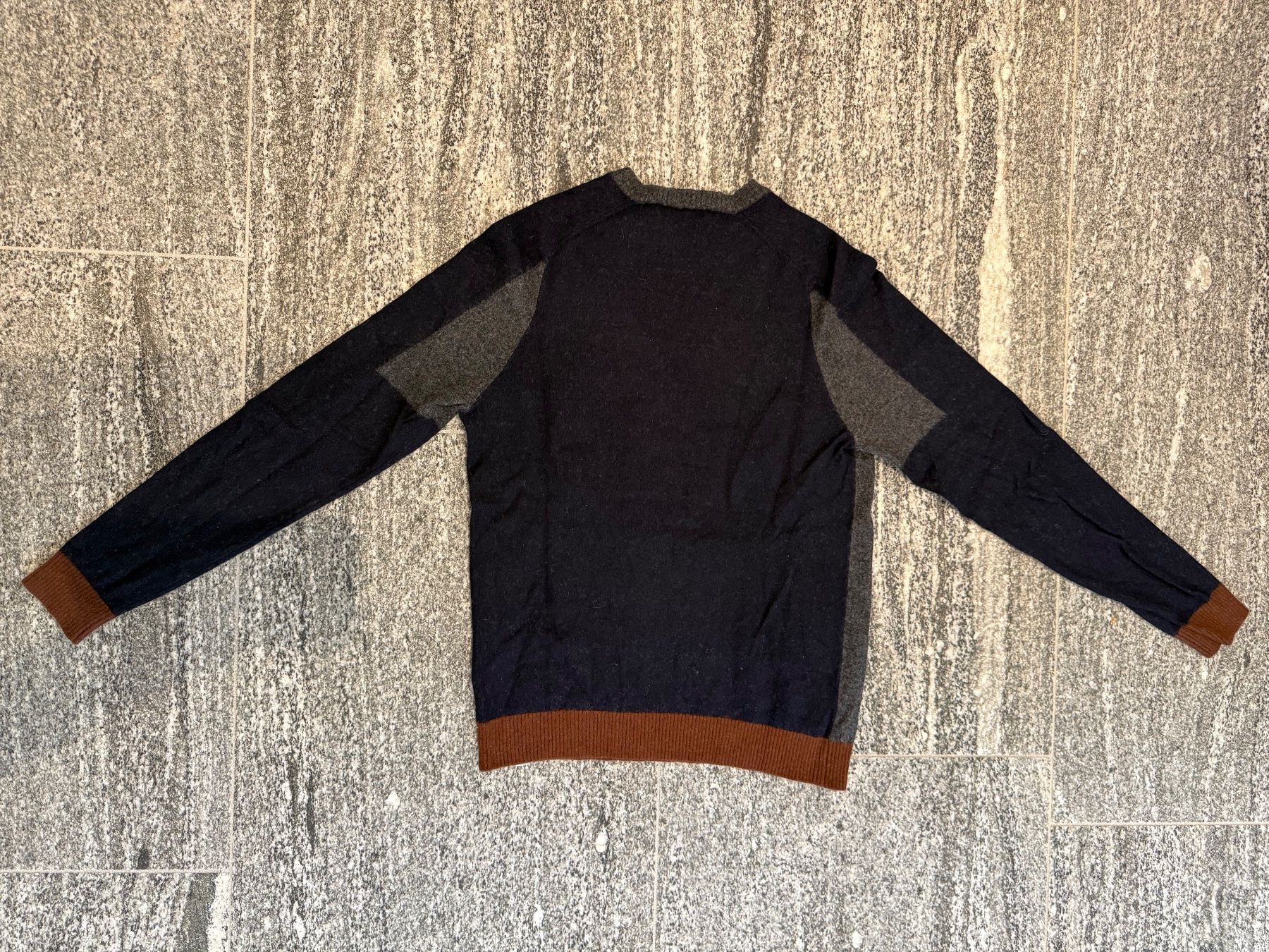 Maglioni & Felpe: Grey, dark blue AT.P.CO mens wool pullover – Usato da S. Vittore venduto da via_h2nb 4
