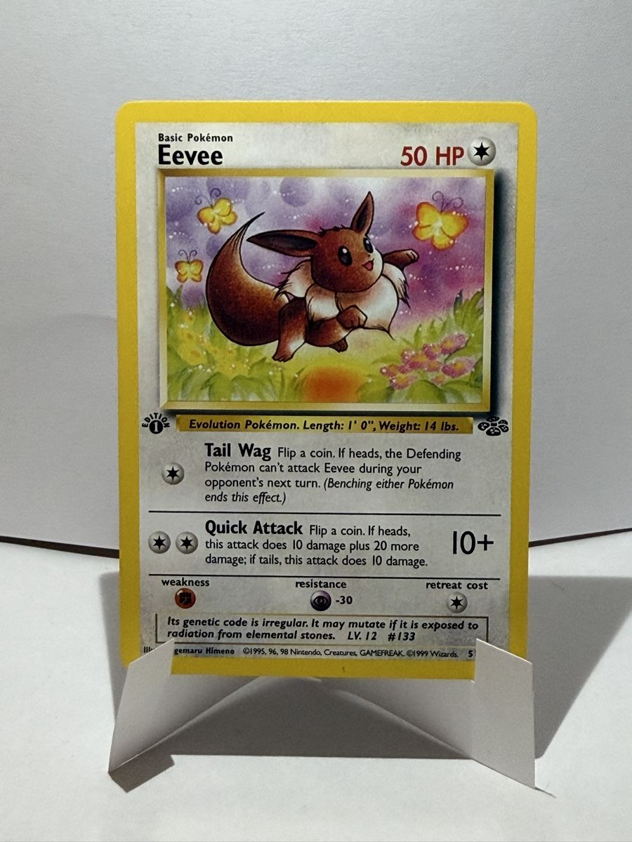 Pokémon Cartes à collectionner: Evoli (Eevee) 1. Edition 51/64 Jungle Set – Neuf (Voir description) à Wetzikon ZH par kev_2rhl