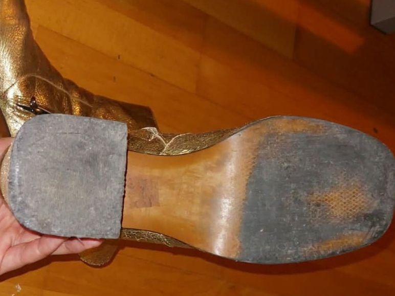 Jonak Damenschuhe: Bottines dorées Jonak, 39 – Gebraucht aus Hermance von Soline_B 3