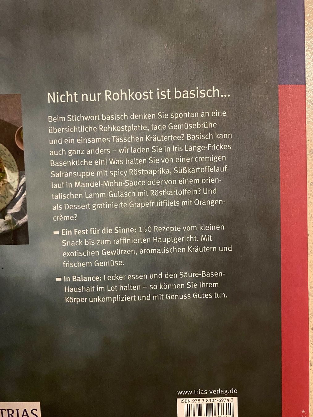 Libri: Basische Geniesser-Küche- Kochbuch – Usato da Alpnach Dorf venduto da Fengeli 2