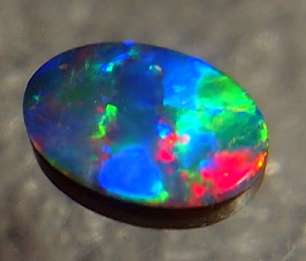 Pietre preziose: 1 ct. Multicolour Blackopal-Douplette AAA – Nuovo e nell'imballaggio originale da Reinach BL venduto da rumablum 4