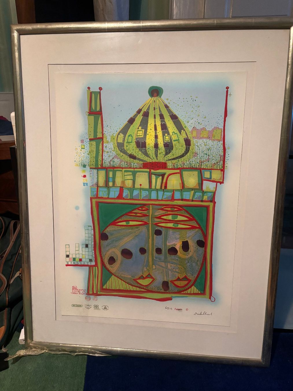 Posters & Illustrations: Hundertwasser Homo Humus – D'occasion à Solothurn par ess_d8zl