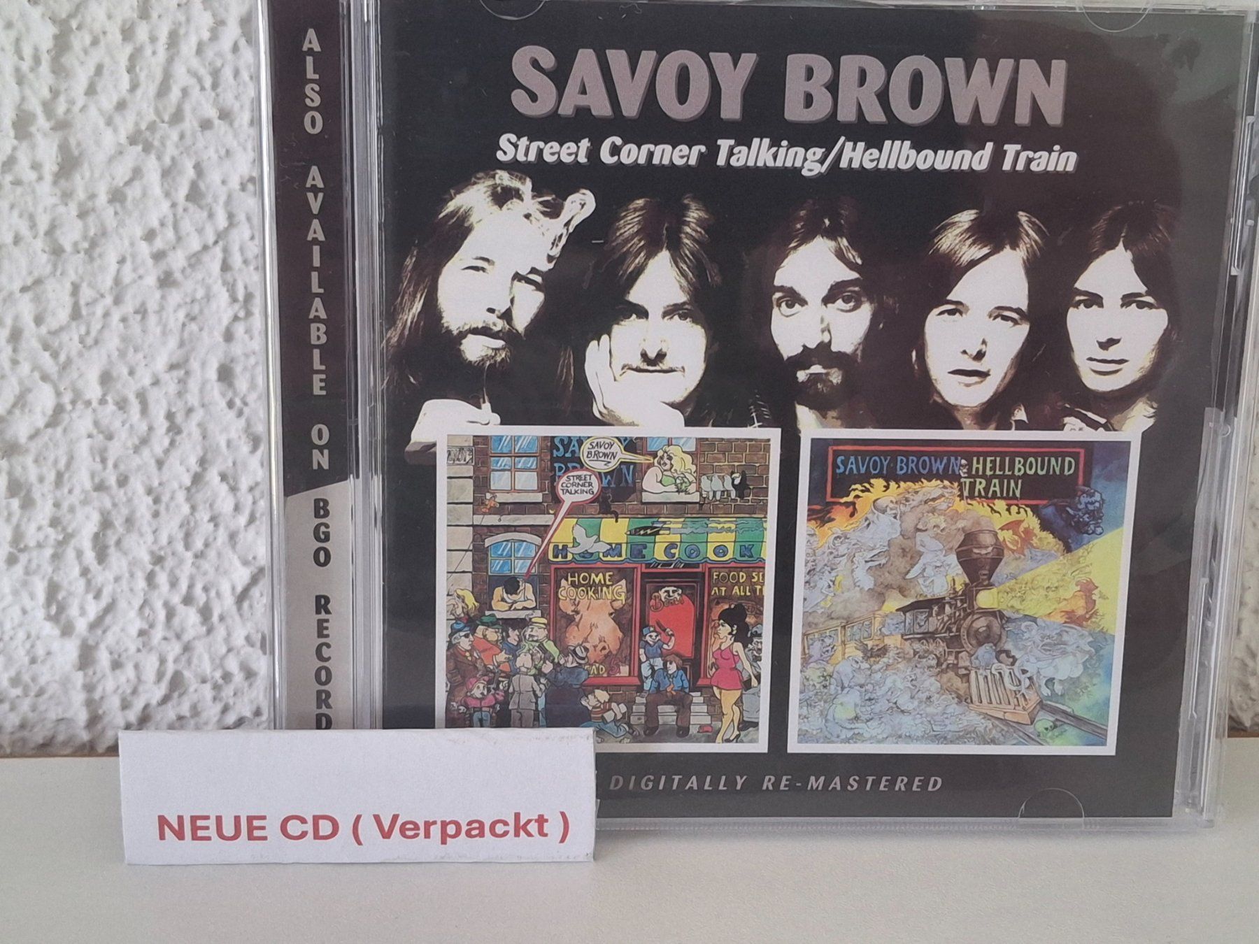 CDs: CD Savoy Brown - Street Corner Talking/Hellbound Train 🆕 – Gebraucht aus Aarberg von Jackup1