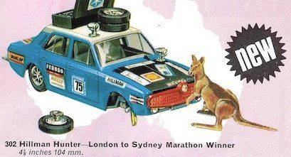 Giocattoli: Corgi Toys Hillmann Hunter, 1970 – Difettoso da Zofingen venduto da Goldengolden 7