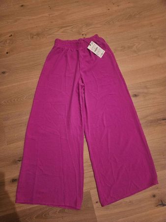 Zara Culotte Hose pink Grösse S neu mit Etikett