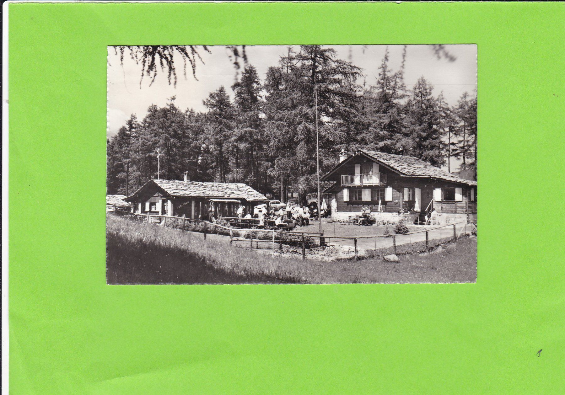 Cartoline postali: Café-Restaurant du Col des Planches – Usato da St. Peterzell venduto da neckertal