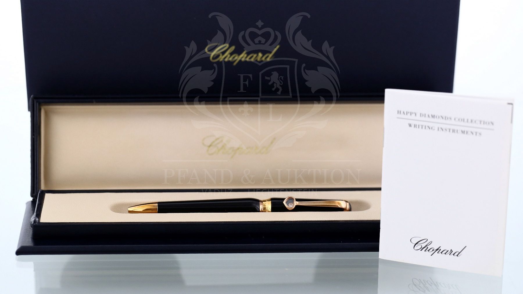 Chopard Penna & Evidenziatori: Chopard Happy Diamonds Kugelschreiber unbenutzt – Nuovo (secondo la descrizione) da Schaan venduto da Pfandhaus-LI
