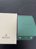 Rolex Uhrenetui World Service grün mit Box 