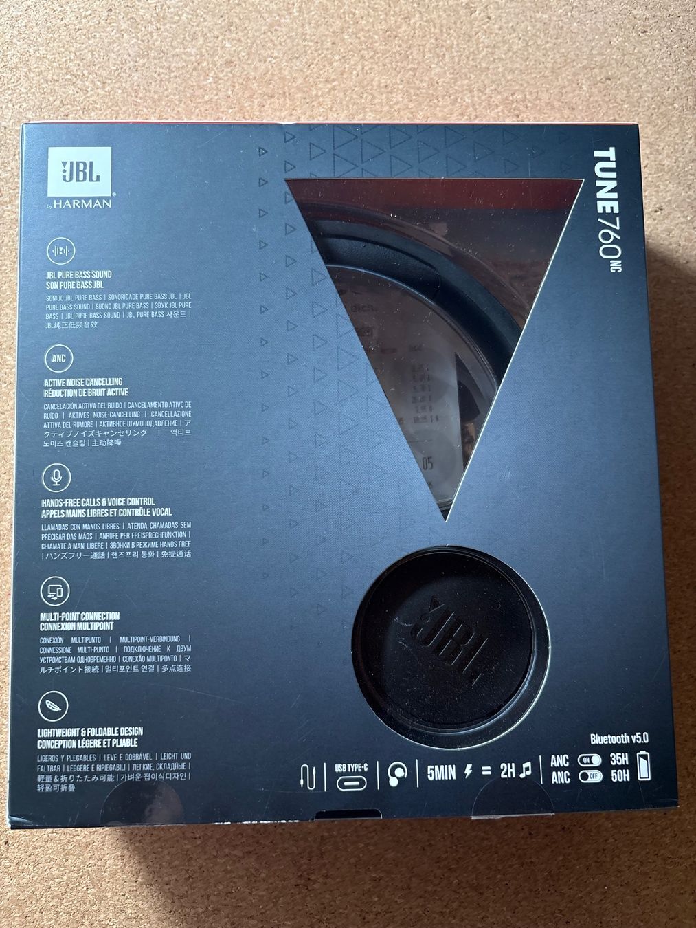 JBL Cuffie: JBL Tune 760NC Kopfhörer schwarz – Usato da Chur venduto da smart.shopper 5