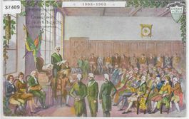 Premiere Seance du Grand Conseil le 14. Avr. 1803-1903