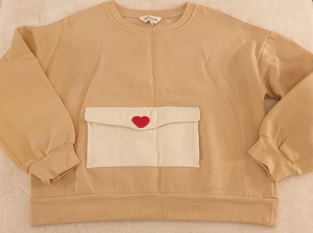 Kurzes Sweatshirt - Pepaloves - "M"