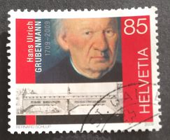 Nr.1305  Grubenmann, Hans Ulrich GESTEMPELT 2009  