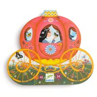Djeco Silhouettenpuzzle Die Kutsche von Elise, 54 Teile, ab