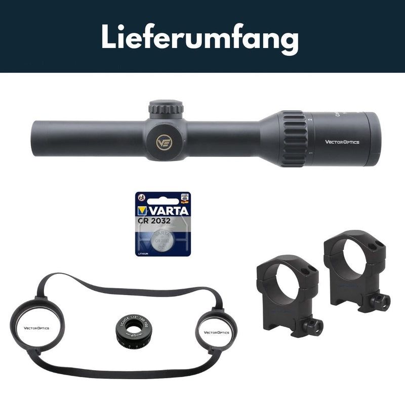Schweizer Armee Armi bianche: Zielfernrohr Vector Optics Continental 1-6x24SFP – Nuovo e nell'imballaggio originale da Emmen venduto da Pat-LU 6