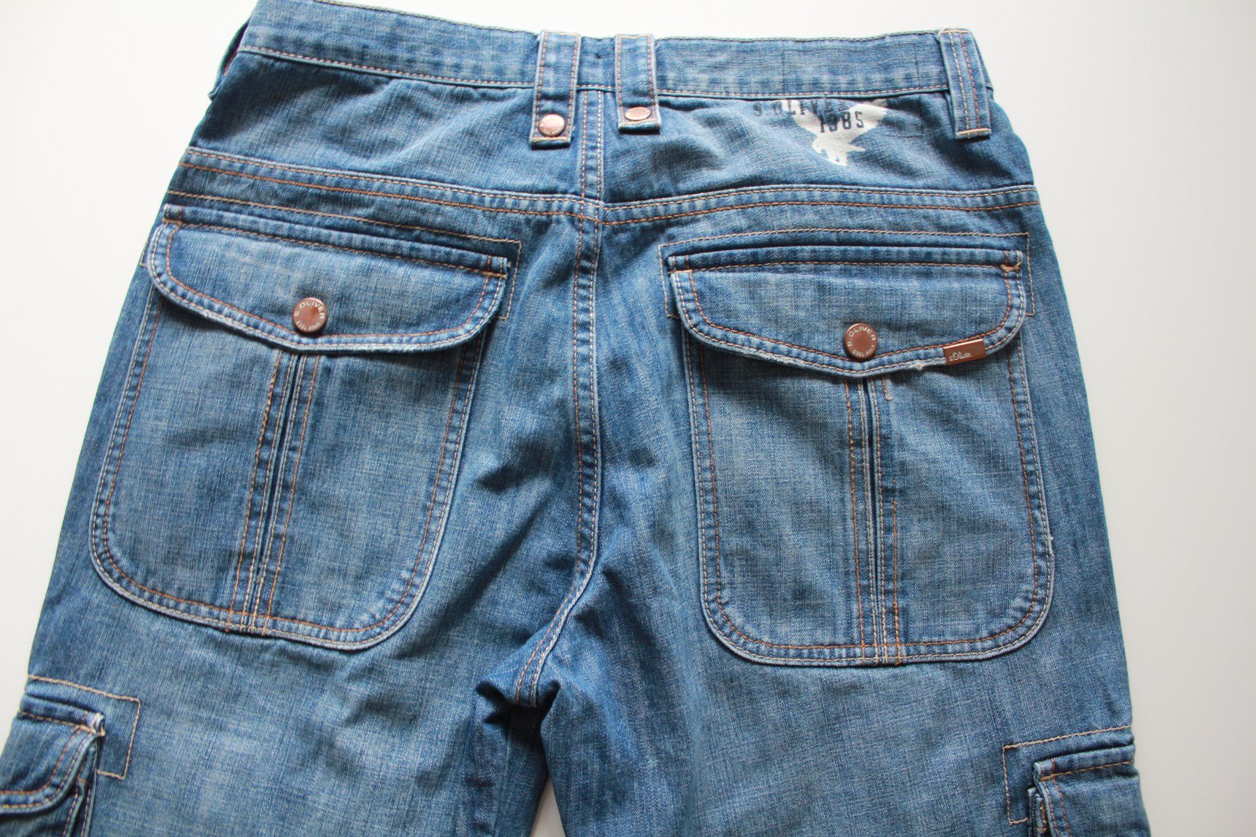 S.Oliver Pantaloni: Jeans cargo S.Oliver t. 174 – Usato da Peseux venduto da Gilloss 6