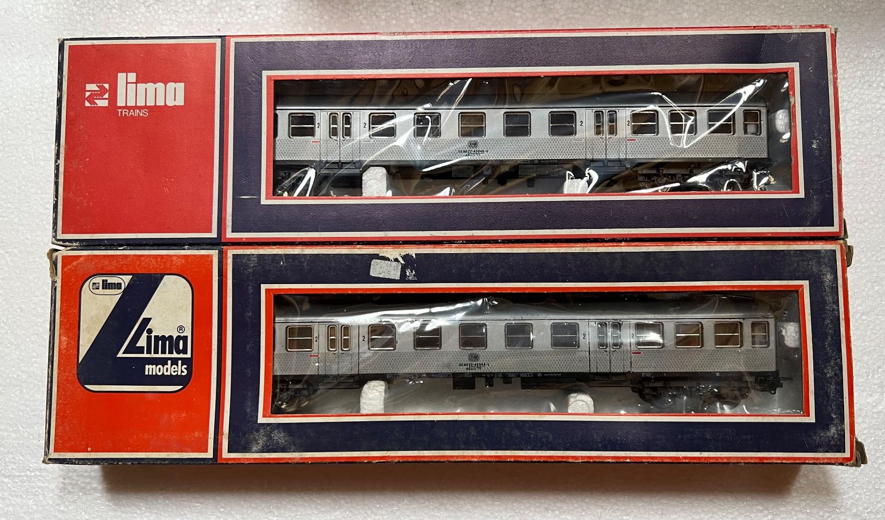 Lima Trains électriques: LIMA H0 2 Silberlinge DB 2.Klasse – D'occasion à Rebstein par keeljohnpirat