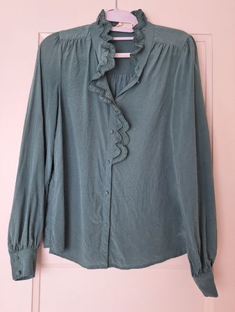 Sezane Bluse Seide