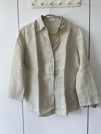 Robert Friedman Leinenbluse (M) – Perfekt für den Sommer!