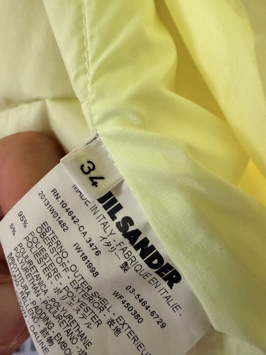 Jil Sander Giacche: Jil Sander Daunenjacke, hellgrün, Gr. 34 – Usato da Waltenschwil venduto da pipapo71 2