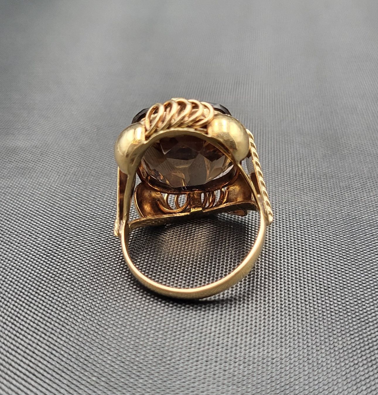 Anelli: Gold Ring 585 Mit Rauchquarz – Usato da Wald ZH venduto da Dasilver 4