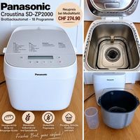 Panasonic Croustina Brotbackautomat - 18 Programme